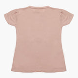 Girls Half Sleeves T-Shirt - Tea Pink, Girls T-Shirts, Chase Value, Chase Value