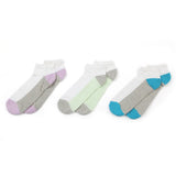 Women's 3Pcs Sports Ankle Socks - Multi, Women Socks Stocking & Gloves, Chase Value, Chase Value
