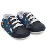 Newborn Boys Booties Shoes - Navy Blue, Newborn Caps, Shoes & Socks, Chase Value, Chase Value