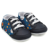 Newborn Boys Booties Shoes - Navy Blue, Newborn Caps, Shoes & Socks, Chase Value, Chase Value