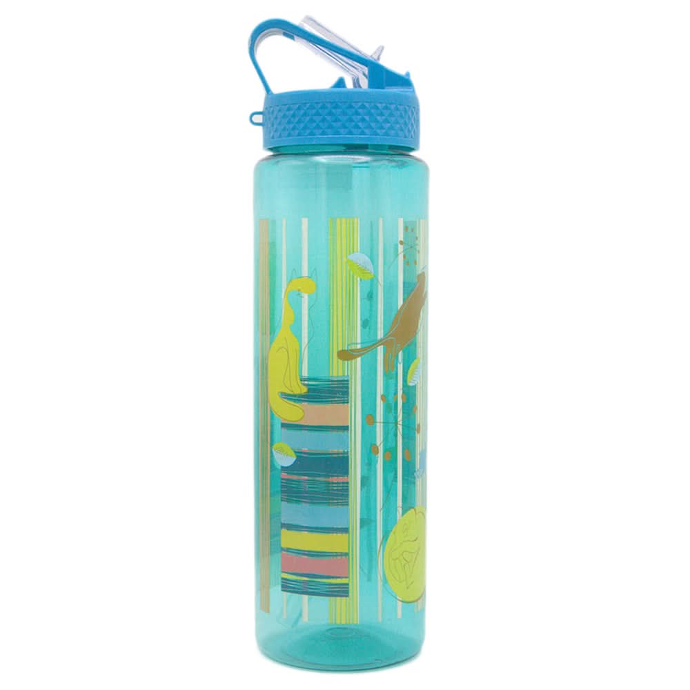 Travel Water Bottle 600ml - Cyan, Home & Lifestyle, Glassware & Drinkware, Chase Value, Chase Value