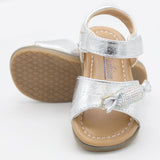 Girls Sandal - Silver, Girls Sandals, Chase Value, Chase Value