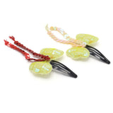 Girls Hair Pin - Yellow, Girls Hair Accessories, Chase Value, Chase Value