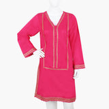 Women's Digital Printed Kurti - Pink, Women Ready Kurtis, Chase Value, Chase Value