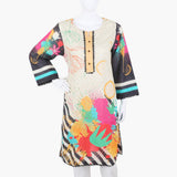 Women's Digital Printed Kurti - Fawn, Women Ready Kurtis, Chase Value, Chase Value
