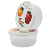 Sweety 2 Pcs Box - White, Kids, Tiffin Boxes And Bottles, Chase Value, Chase Value