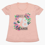 Girls Half Sleeves T-Shirt - Baby Pink, Girls T-Shirts, Chase Value, Chase Value