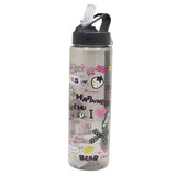 Travel Water Bottle 600 ml - Black, Home & Lifestyle, Glassware & Drinkware, Chase Value, Chase Value