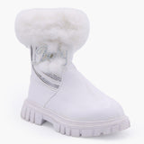 Girls Long Shoes - White, Girls Sneakers & Shoes, Chase Value, Chase Value