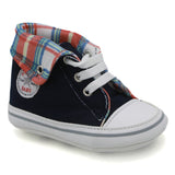 Newborn Boys Booties Shoes - Navy Blue, Newborn Caps, Shoes & Socks, Chase Value, Chase Value