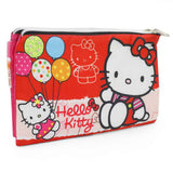 Pencil Pouch Two Zipper - Pink, Pencil Boxes & Stationery Sets, Chase Value, Chase Value