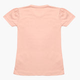 Girls Half Sleeves T-Shirt - T-Pink, Girls T-Shirts, Chase Value, Chase Value