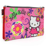 Pencil Pouch Two Zipper - Red, Pencil Boxes & Stationery Sets, Chase Value, Chase Value