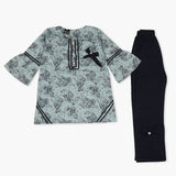 Girls Half Sleeves Suit - Navy Blue, Girls T-Shirts, Chase Value, Chase Value