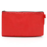 Pencil Pouch Two Zipper - Red, Pencil Boxes & Stationery Sets, Chase Value, Chase Value