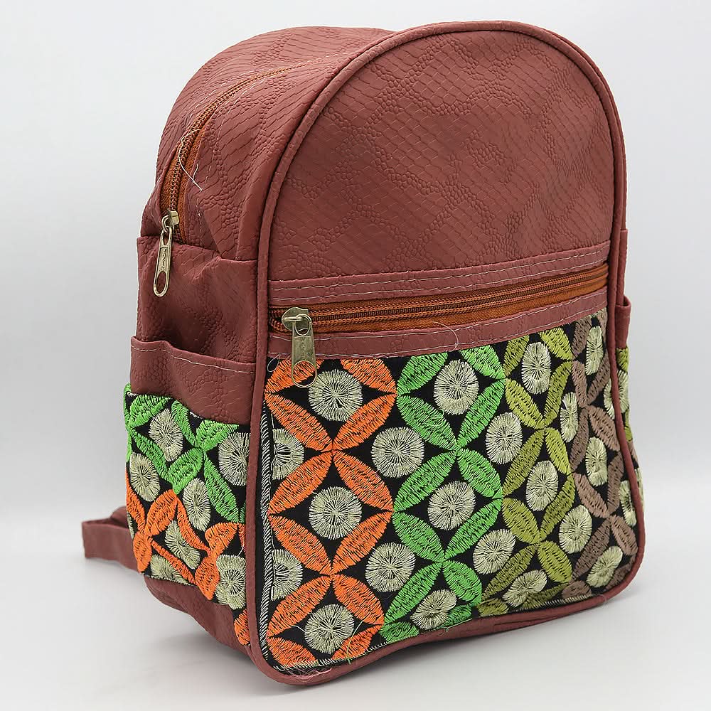 Girls Bagpack ZH 231 - Maroon, Kids, Kids Bags, Chase Value, Chase Value