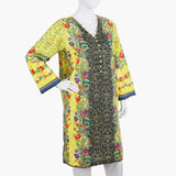 Women's Digital Printed Kurti - Yellow, Women Ready Kurtis, Chase Value, Chase Value