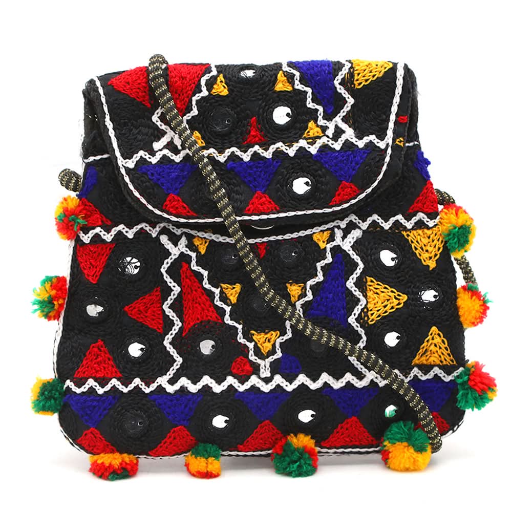 Girls Shoulder Bag - Black, Kids, Kids Bags, Chase Value, Chase Value