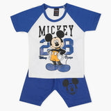 Boys Half Sleeves Short Suit - Royal Blue, Boys Sets & Suits, Chase Value, Chase Value