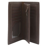 Men's Cheque Book Wallet - Coffee, Men, Wallets, Chase Value, Chase Value