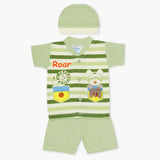 Newborn Boys Half Sleeves Suit - Green, Newborn Boys Sets & Suits, Chase Value, Chase Value