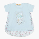 Girls T-Shirt - Light Blue, Girls T-Shirts, Chase Value, Chase Value