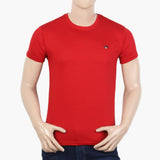 Men's Half Sleeves T-Shirt - Red, Men's T-Shirts & Polos, Chase Value, Chase Value