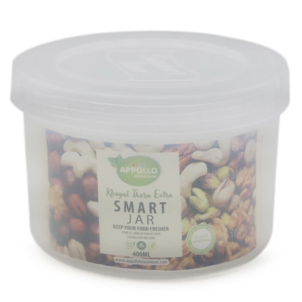 Smart Jar Mini 400 Ml - White-A, Home & Lifestyle, Storage Boxes, Chase Value, Chase Value