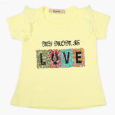 Girls T-Shirt - Lemon, Girls T-Shirts, Chase Value, Chase Value