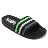 Men's Slider - Black, Men's Slippers, Chase Value, Chase Value