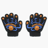 Kids Woolen Gloves - Black, Girls Caps & Gloves, Chase Value, Chase Value