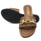 Women's Slipper - Brown, Women Slippers, Chase Value, Chase Value