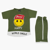 Boys Half Sleeves Short Suit - Green, Boys Sets & Suits, Chase Value, Chase Value