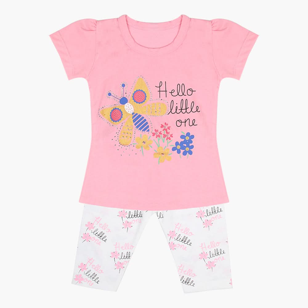 Girls Tights Suit - Pink, Girls Suits, Chase Value, Chase Value
