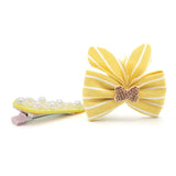 Girls Hair Pin - Yellow, Girls Hair Accessories, Chase Value, Chase Value
