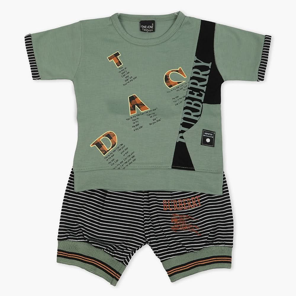 Boys Short Suit - Green, Boys Sets & Suits, Chase Value, Chase Value