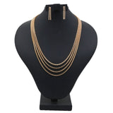 Women's Stone Mala - Golden, Women Jewellery Set, Chase Value, Chase Value