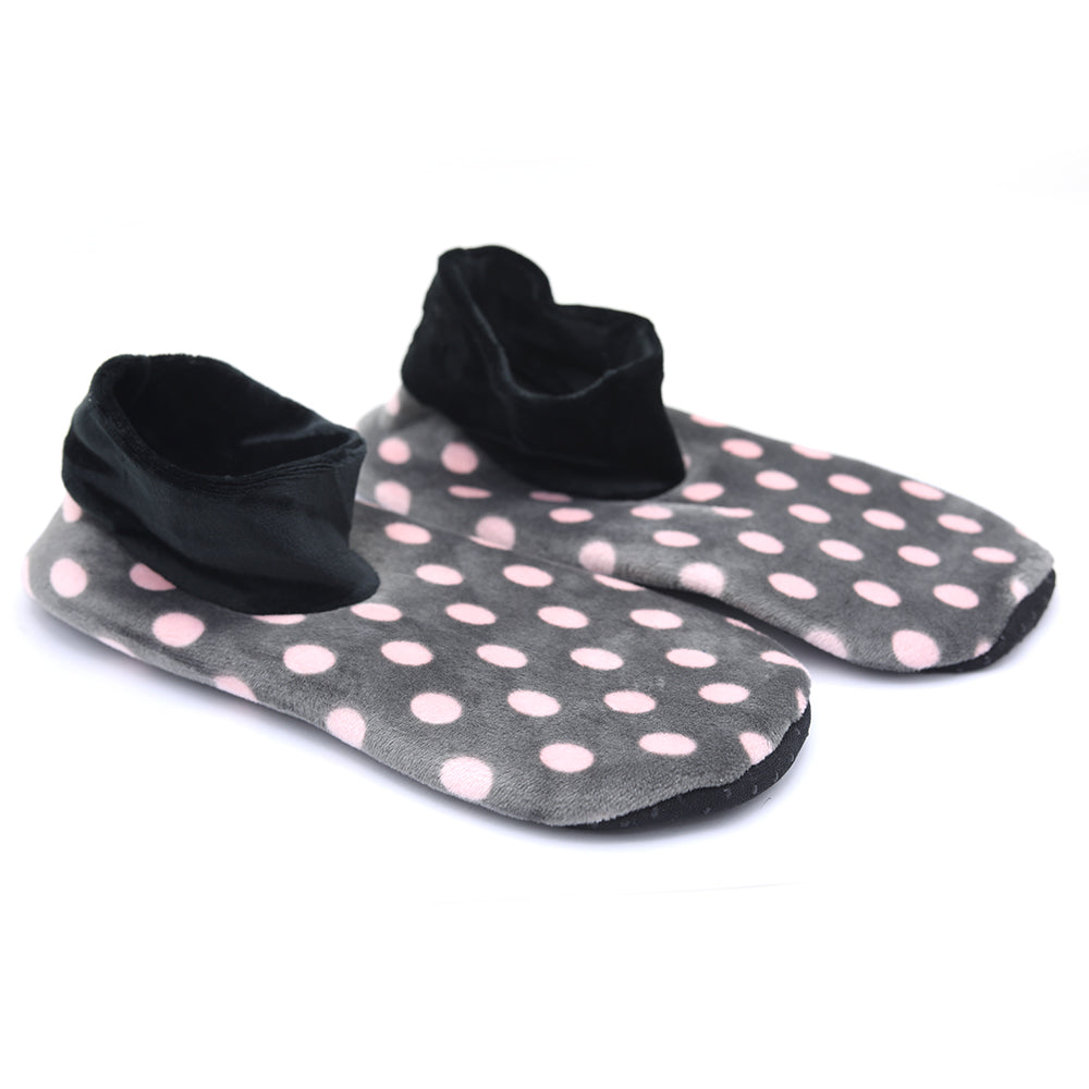 Women's Velvet Boot Socks - Grey, Women, Socks Stocking And Gloves, Chase Value, Chase Value