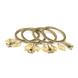 Women Deva Bangles - Golden, Women, Bangles & Bracelets, Chase Value, Chase Value