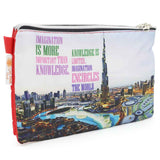 Pencil Pouch Two Zipper - Red, Pencil Boxes & Stationery Sets, Chase Value, Chase Value