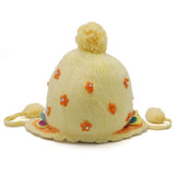 Kids Woolen Cap - Cream, Girls Caps & Gloves, Chase Value, Chase Value