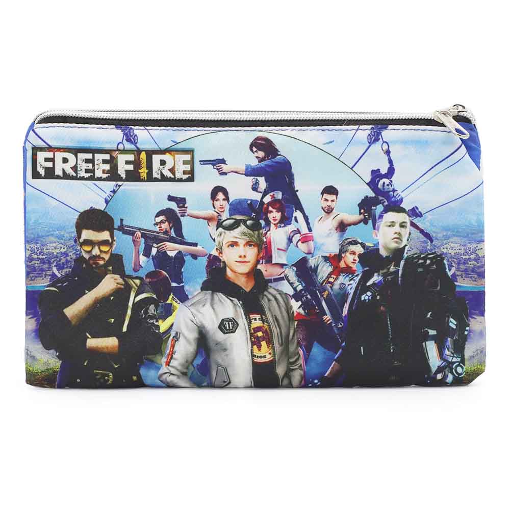 Pencil Pouch Two Zipper - Blue, Pencil Boxes & Stationery Sets, Chase Value, Chase Value