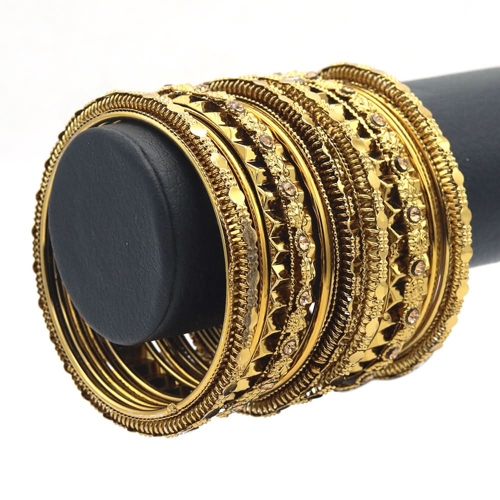 Women Deva Bangles - Golden, Women, Bangles & Bracelets, Chase Value, Chase Value
