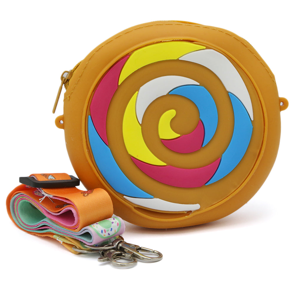 Girls Sling Bag - Mustard, Kids Bags, Chase Value, Chase Value