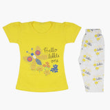 Girls Tights Suit - Yellow, Girls Suits, Chase Value, Chase Value
