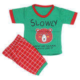 Boys Half Sleeves Suit - Green, Kids, Boys Sets And Suits, Chase Value, Chase Value