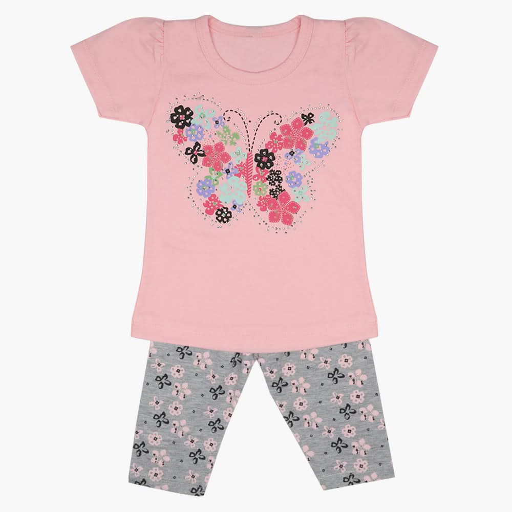 Girls Tights Suit - Pink, Girls Suits, Chase Value, Chase Value