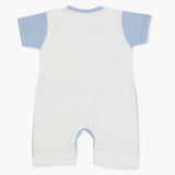 Newborn Boys Half Sleeves Romper - Light Purple, Newborn Boys Rompers, Chase Value, Chase Value
