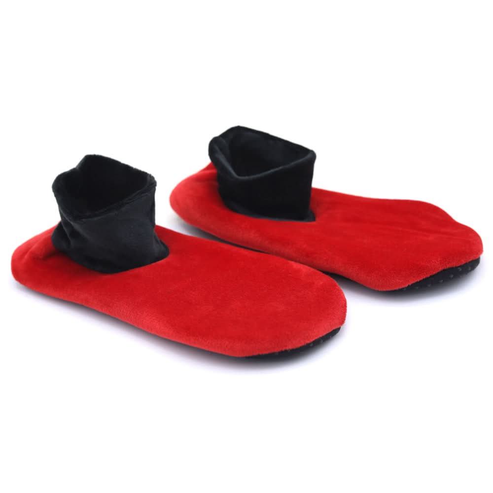 Women's Velvet Boot Socks - Red, Women, Socks Stocking And Gloves, Chase Value, Chase Value