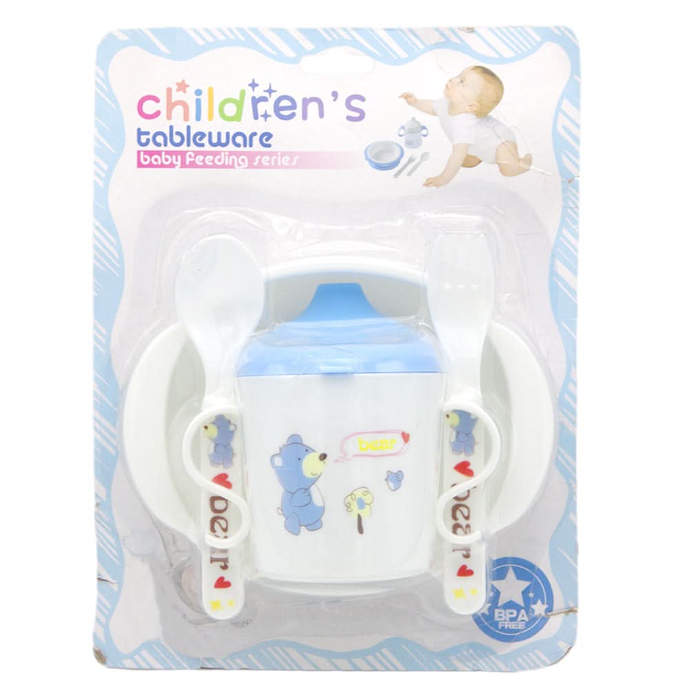 Children Tableware Series - Blue, Kids, Feeding Supplies, Chase Value, Chase Value